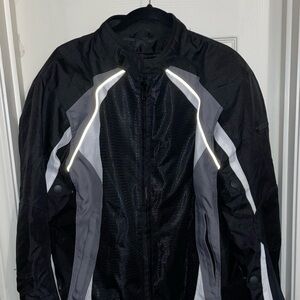 BILT BLM 2 Calypso Motorcycle Polyester Jacket Women's 2XL includes all Padding